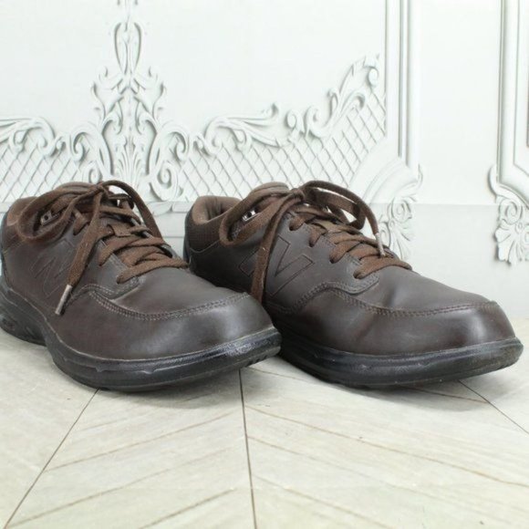 New Balance 813 Brown Leather Lace Up Walking Sneaker Shoes Size US 10.5 - Picture 2 of 10